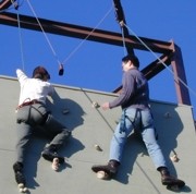 Angela Brown and Ted Wong at the top